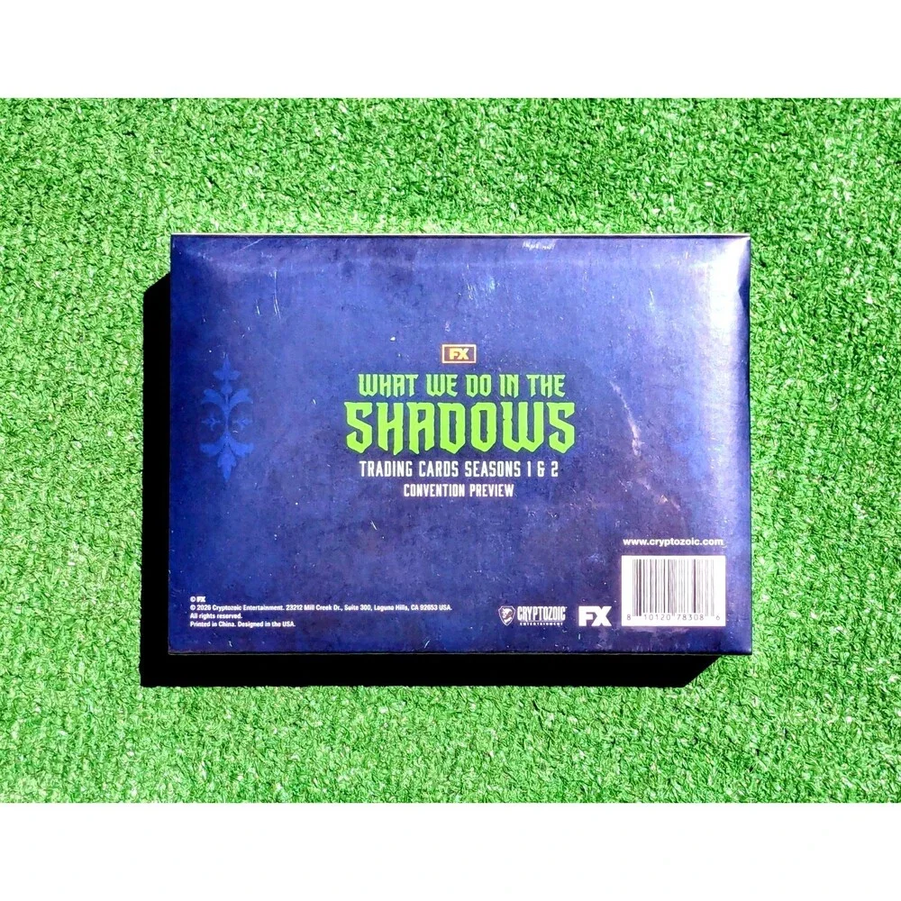 What We Do in the Shadows Trading Cards Season 1-2: SDCC Convention Preview Box